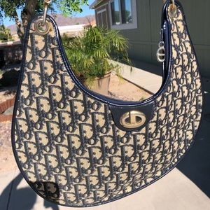 DIOR PURSE - HALF MOON SHAPE - VINTAGE